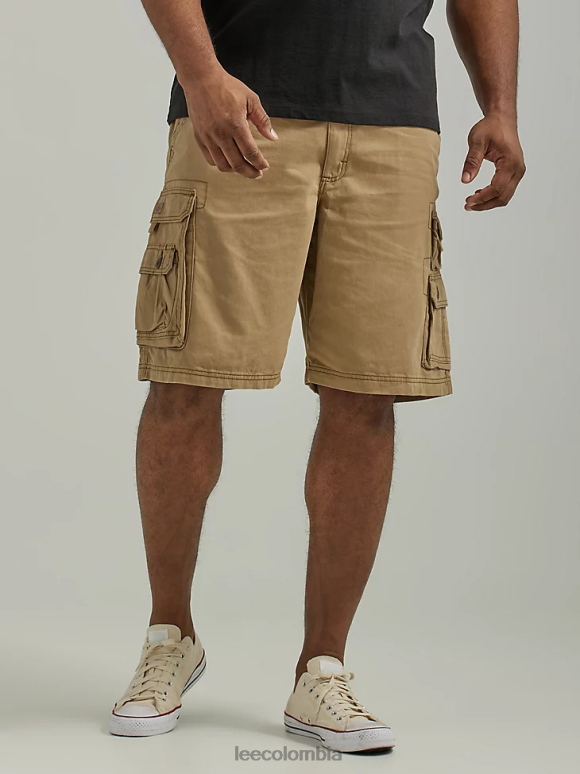 Lee hombres Wyoming cargo short (grande y alto) bronce ropa Z6H6F1046