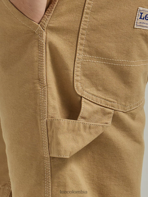 Lee hombres carpintero corto arcilla ropa Z6H6F1061