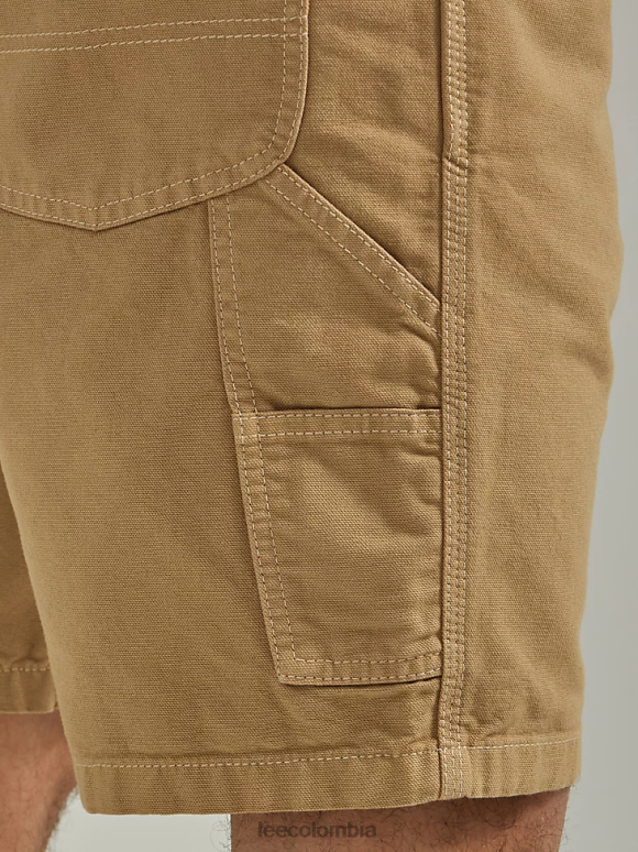 Lee hombres carpintero corto arcilla ropa Z6H6F1061