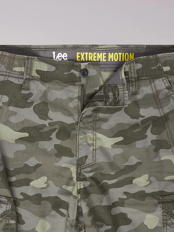 Lee hombres encrucijada de movimiento extremo corto camuflaje del bosque ropa Z6H6F1008
