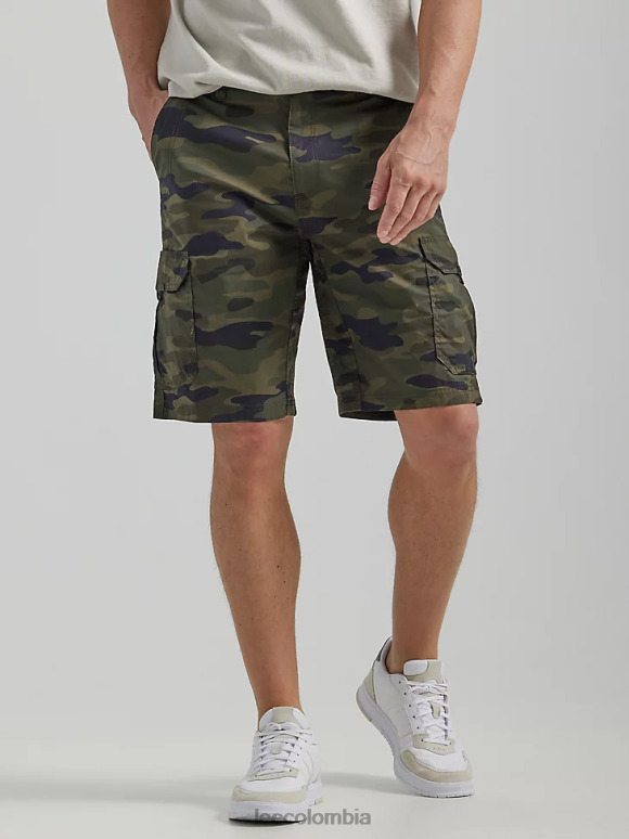Lee hombres encrucijada de movimiento extremo corto camuflaje tradicional ropa Z6H6F1006