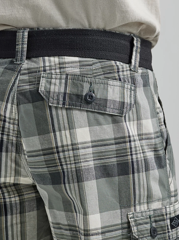 Lee hombres pantalón cargo wyoming cuadros verde oliva ropa Z6H6F964