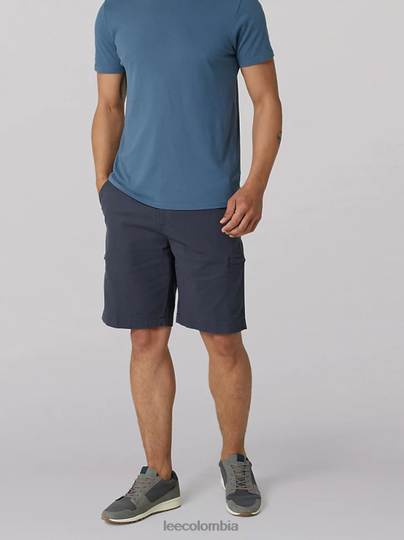 Lee hombres pantalón corto cargo con ribete de movimiento extremo Armada ropa Z6H6F1042