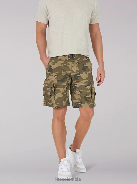Lee hombres pantalón corto carolina cargo de movimiento extremo camuflaje nativo ropa Z6H6F989