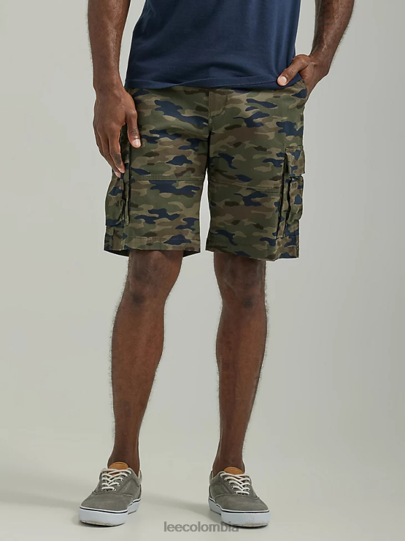 Lee hombres pantalón corto carolina cargo de movimiento extremo camuflaje tradicional ropa Z6H6F985