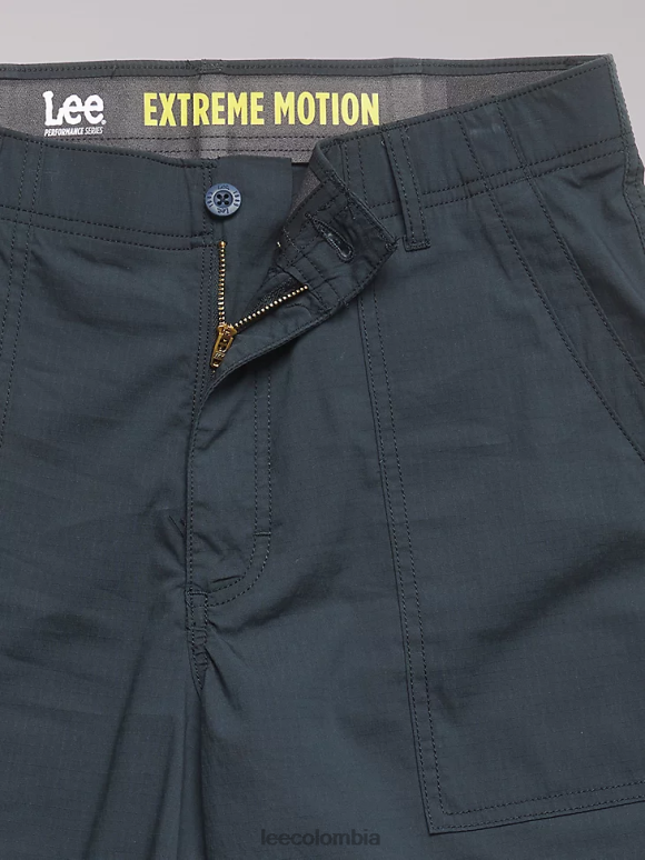Lee hombres pantalón corto utilitario con bolsillo profundo y movimiento extremo carbón ropa Z6H6F1028