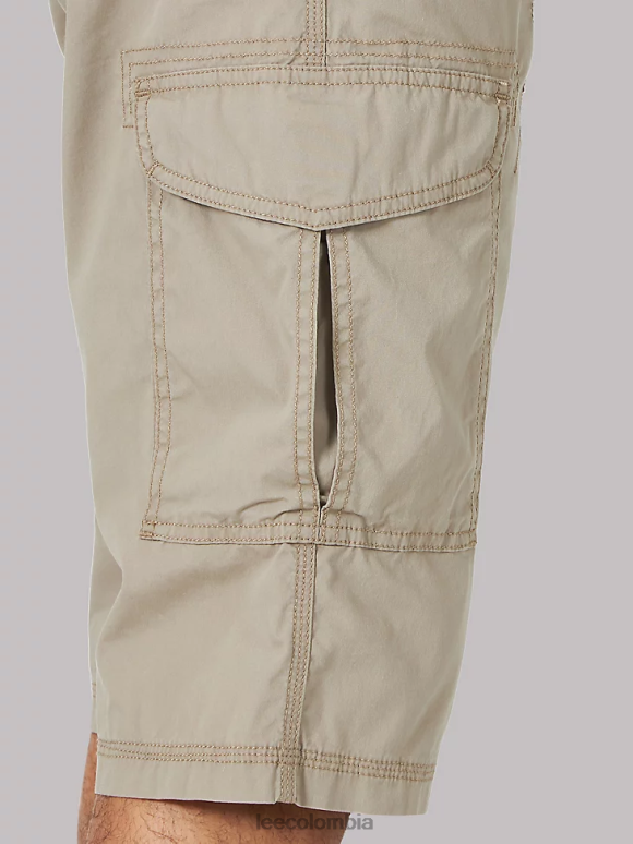 Lee hombres shorts cargo con cinturón Sur sándalo ropa Z6H6F1023