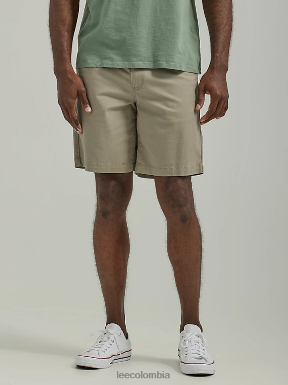 Lee hombres frente plano corto champiñón ropa Z6H6F1062