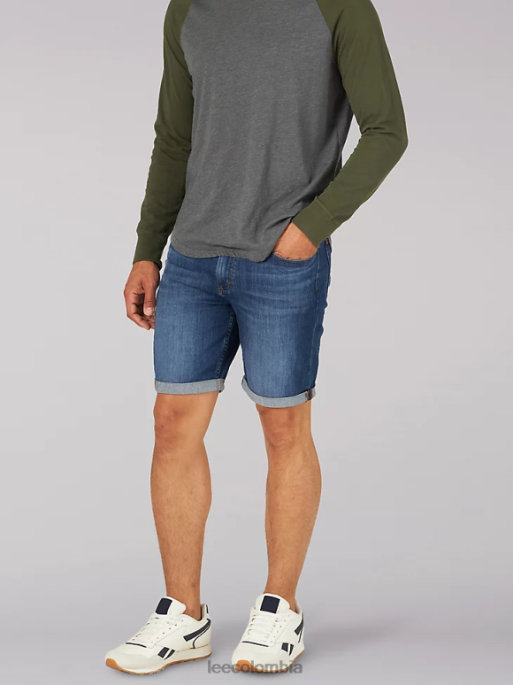 Lee hombres legendario pantalón corto de 5 bolsillos de ajuste regular estragos ropa Z6H6F1075