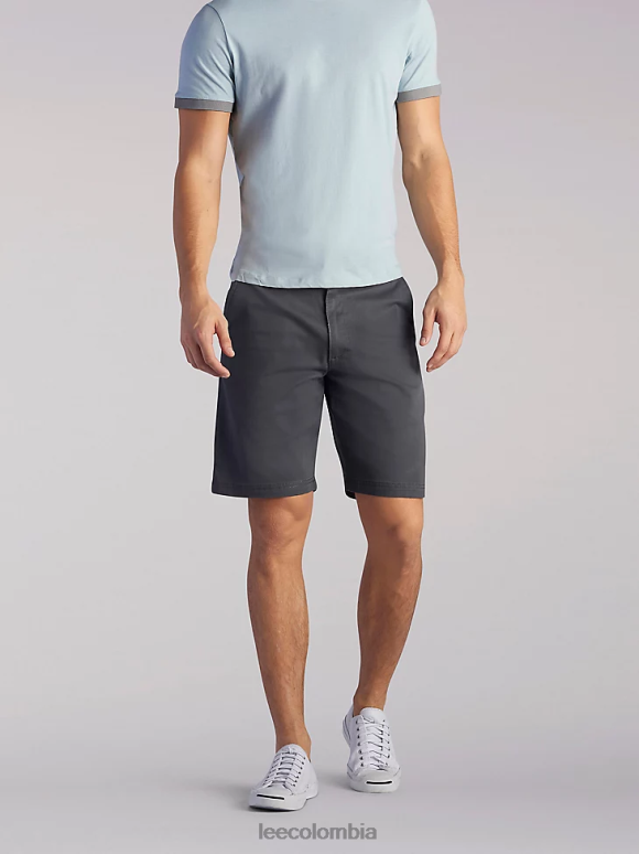 Lee hombres movimiento extremo corto carbón ropa Z6H6F1085