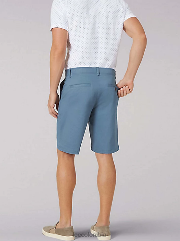 Lee hombres movimiento extremo corto espejismo azul ropa Z6H6F1082