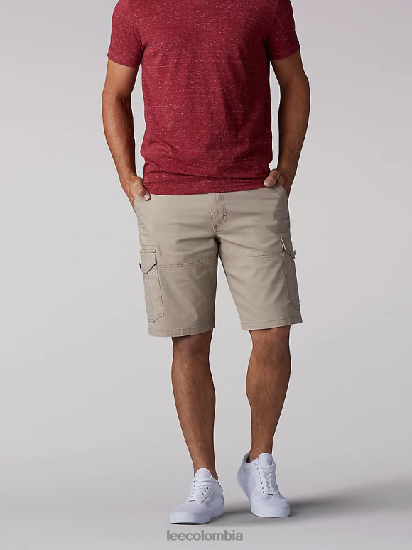 Lee hombres pantalones cortos con movimiento extremo caramelo ropa Z6H6F1089