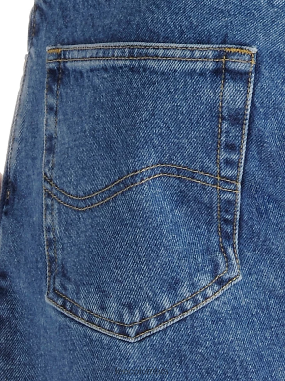 Lee hombres pantalones cortos de ajuste regular piedra de pimienta ropa Z6H6F1087