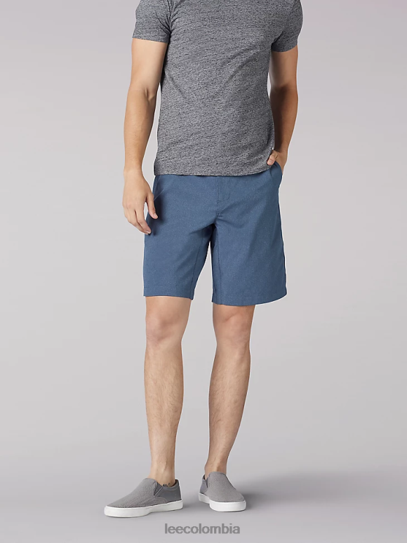 Lee hombres pantalones cortos de flujo de aire brezo índigo ropa Z6H6F1101