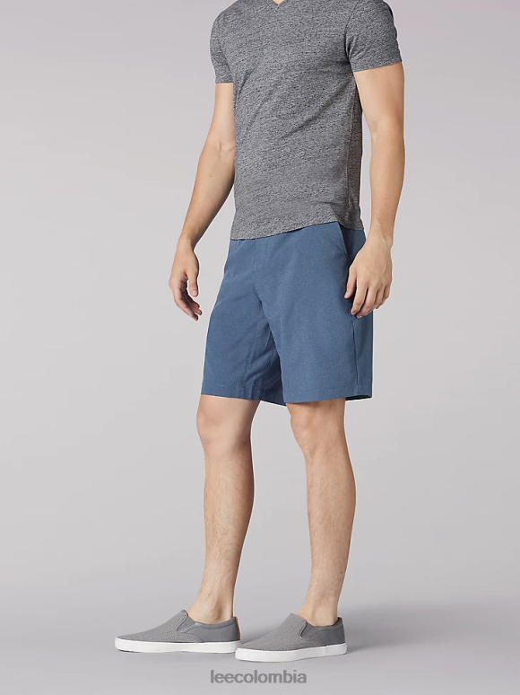 Lee hombres pantalones cortos de flujo de aire brezo índigo ropa Z6H6F1101