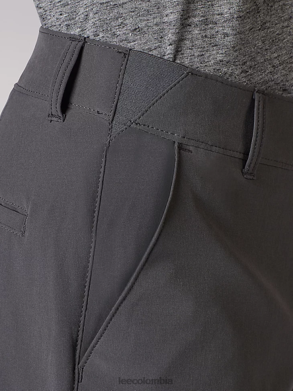 Lee hombres pantalones cortos triflex gris oscuro ropa Z6H6F1071