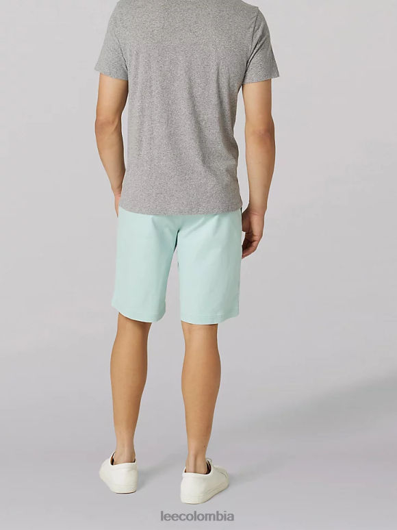 Lee hombres short de frente plano de movimiento extremo Mar verde ropa Z6H6F1081