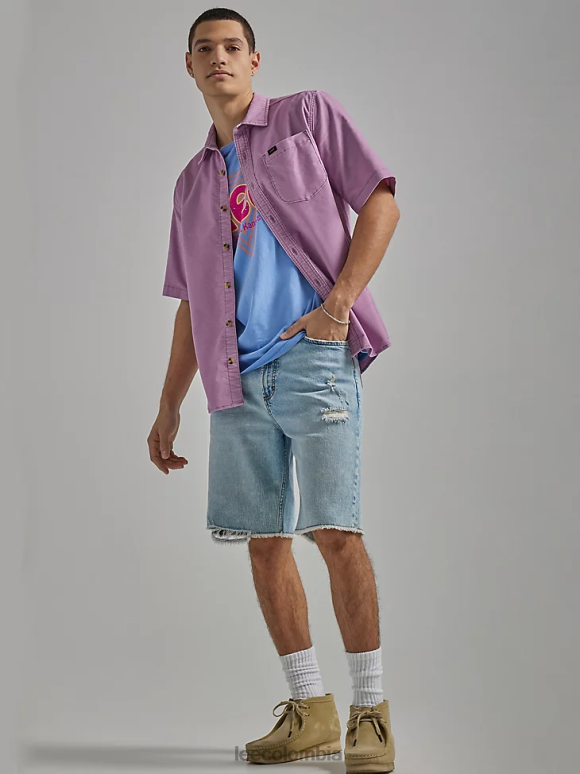 Lee hombres shorts de mezclilla holgados y holgados Heritage johnny ropa Z6H6F1108