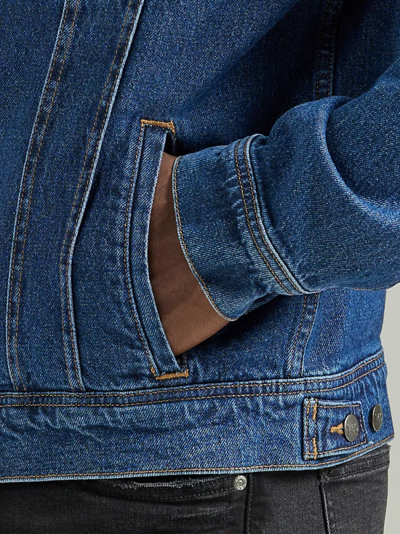 Lee hombres chaqueta de jinete legendaria medio oscuro ropa Z6H6F1118