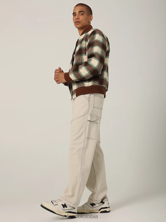 Lee hombres peto con peto de ajuste relajado Heritage enjuagar ropa Z6H6F1156