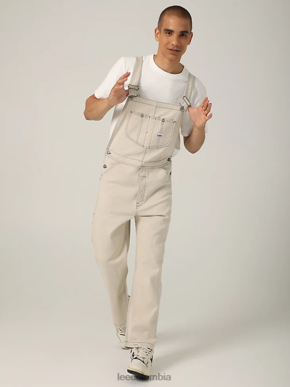 Lee hombres peto con peto de ajuste relajado Heritage enjuagar ropa Z6H6F1156