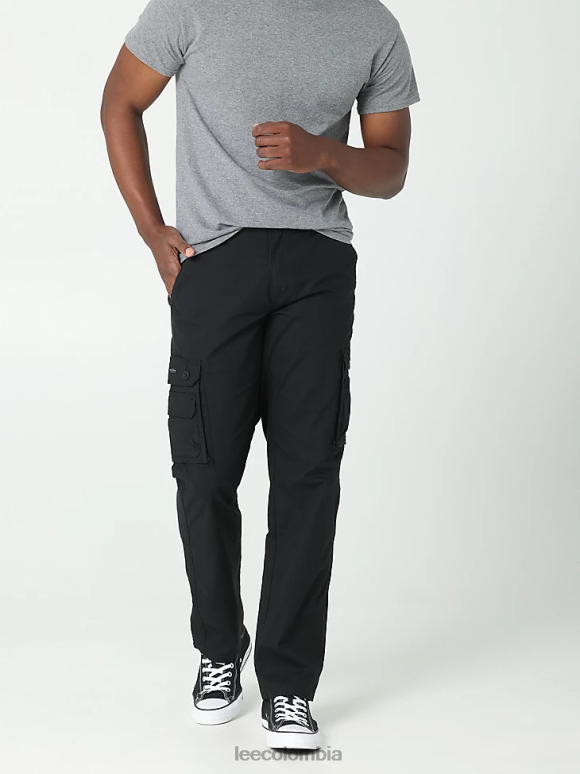 Lee hombres Pantalón cargo Wyoming de ajuste relajado y antidesgarros. negro ropa Z6H6F806