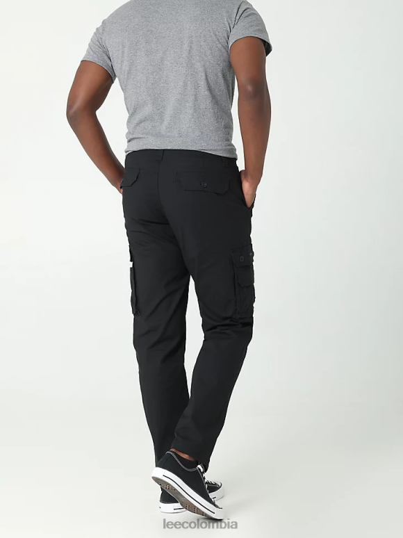 Lee hombres Pantalón cargo Wyoming de ajuste relajado y antidesgarros. negro ropa Z6H6F806