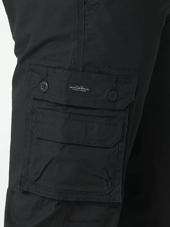 Lee hombres Pantalón cargo Wyoming de ajuste relajado y antidesgarros. negro ropa Z6H6F806