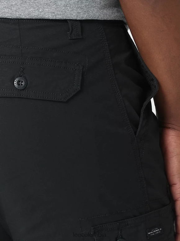 Lee hombres Pantalón cargo Wyoming de ajuste relajado y antidesgarros. negro ropa Z6H6F806