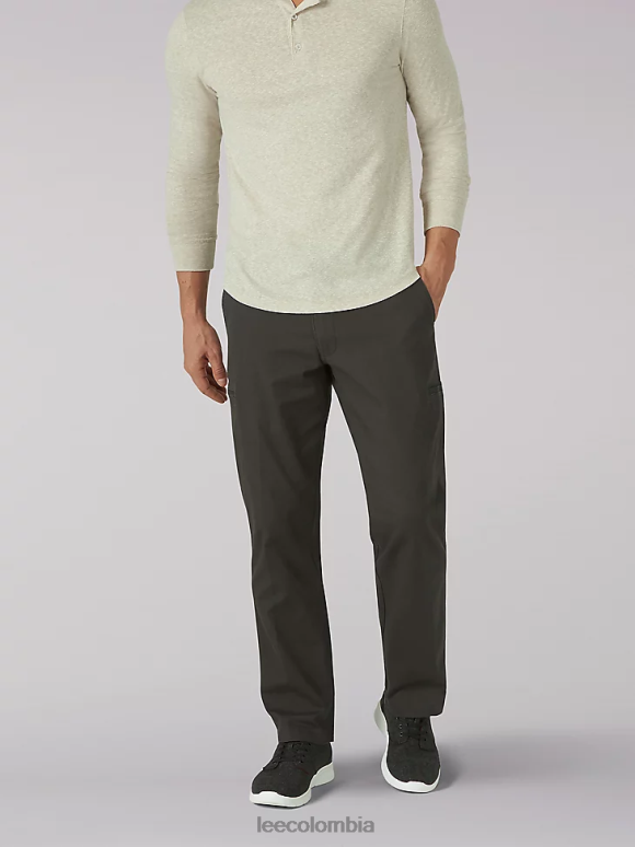 Lee hombres pantalón cargo de ajuste relajado de movimiento extremo sombra ropa Z6H6F830
