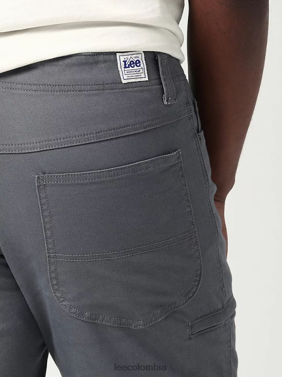Lee hombres pantalón cargo de ajuste relajado pintor gris ropa Z6H6F838