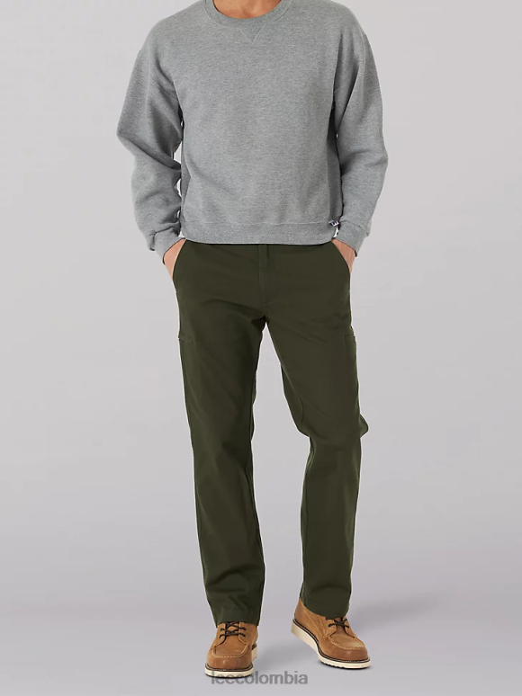 Lee hombres pantalón cargo de corte recto Extreme Motion oliva frontera ropa Z6H6F818