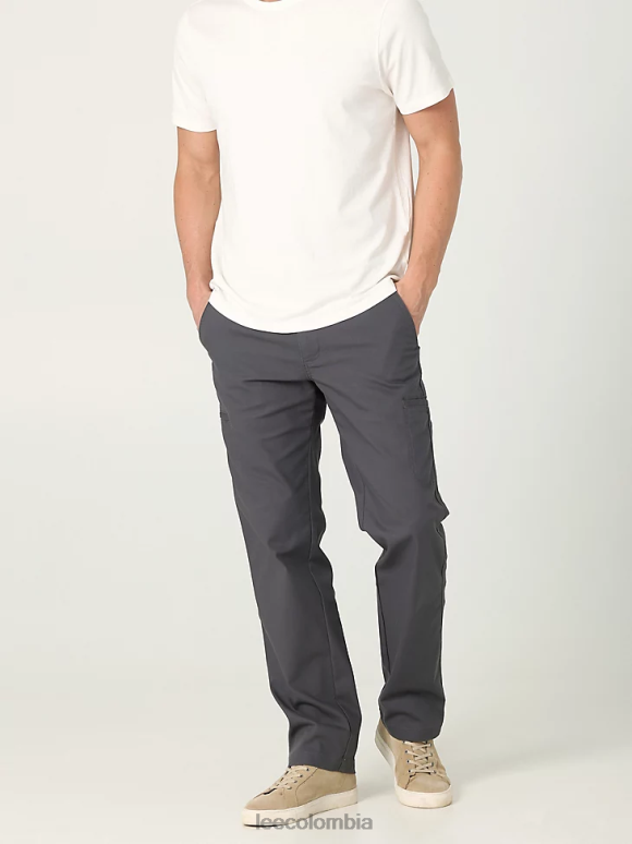 Lee hombres pantalón cargo de lona con bolsillo ribeteado mvp de movimiento extremo ingeniero ropa Z6H6F803