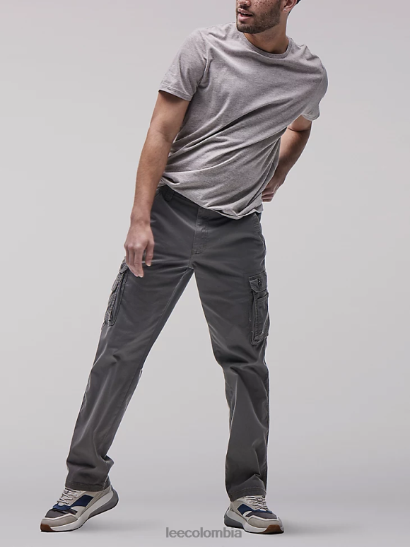Lee hombres pantalón cargo de sarga de ajuste relajado Wyoming artemisa ropa Z6H6F800