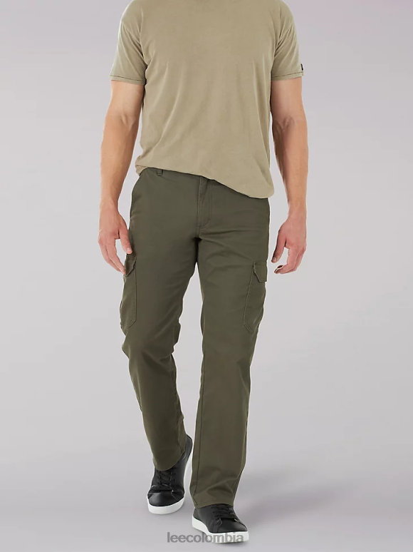 Lee hombres pantalones cargo mvp de corte recto bosque ropa Z6H6F813
