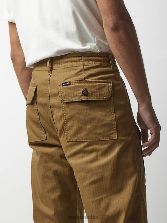 Lee x The Brooklyn Circus hombres pantalón con cordón caqui oscuro ropa Z6H6F833
