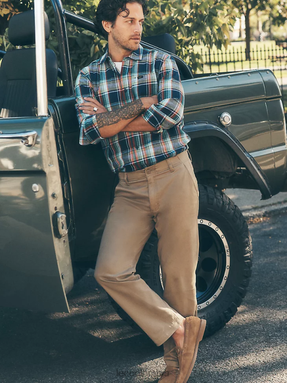 Lee hombres Pantalón sintético de corte slim Extreme Motion oscar caqui ropa Z6H6F707