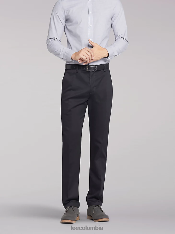 Lee hombres Pantalón slim con frente plano Total Freedom negro ropa Z6H6F790