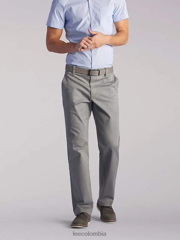 Lee hombres pantalón caqui de movimiento extremo (grande y alto) hierro ropa Z6H6F769