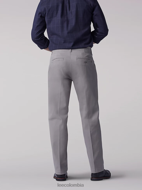 Lee hombres pantalón caqui de movimiento extremo hierro ropa Z6H6F726