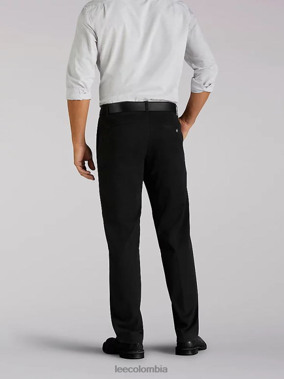 Lee hombres pantalón de ajuste relajado de movimiento extremo (grande y alto) negro ropa Z6H6F750
