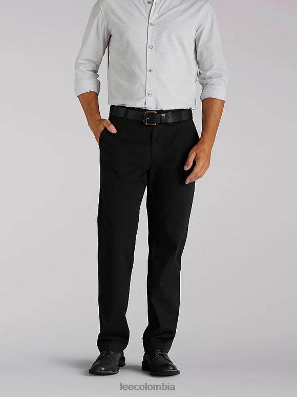 Lee hombres pantalón de ajuste relajado de movimiento extremo (grande y alto) negro ropa Z6H6F750