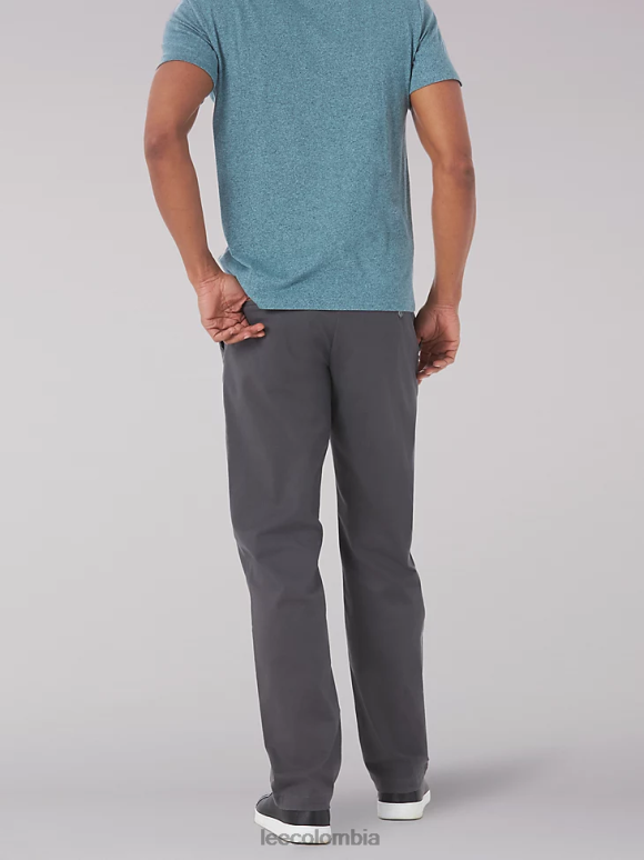 Lee hombres pantalón de frente plano de corte recto mvp de movimiento extremo ingeniero ropa Z6H6F748