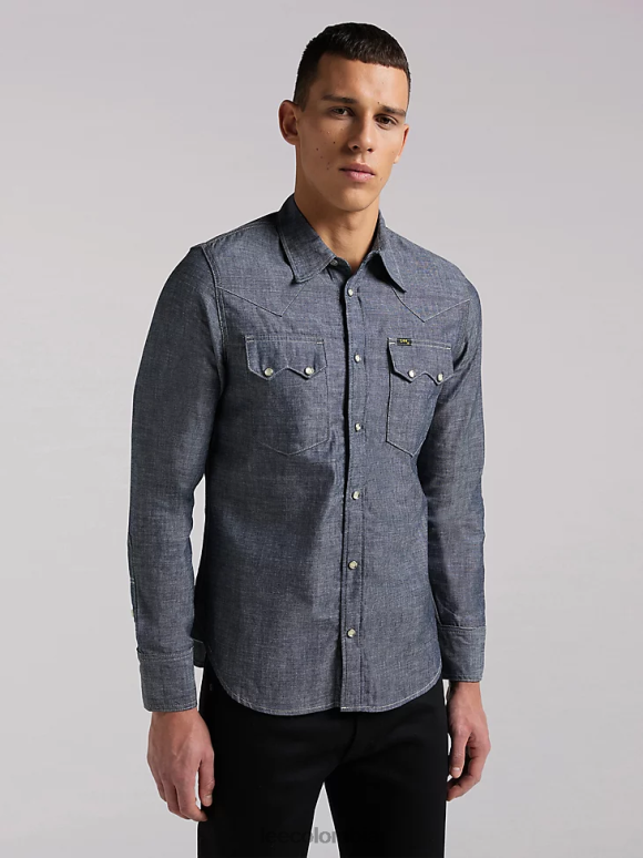 Lee hombres 101 camisa occidental seco ropa Z6H6F934