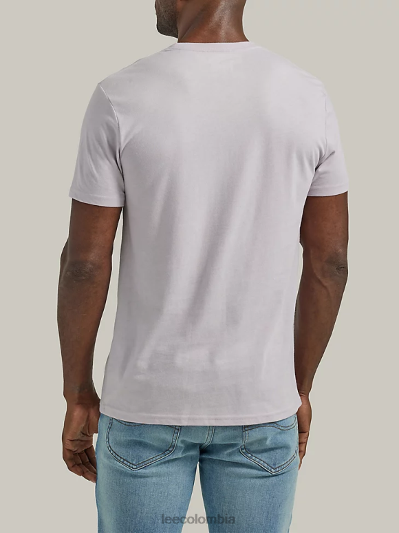 Lee hombres camiseta gráfica con vista al mar niebla profunda ropa Z6H6F839