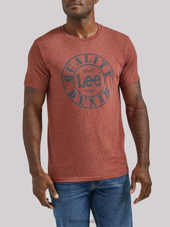 Lee hombres camiseta gráfica de mezclilla de calidad byrne ropa Z6H6F864