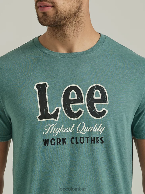 Lee hombres camiseta gráfica de ropa de trabajo artemisa ropa Z6H6F870