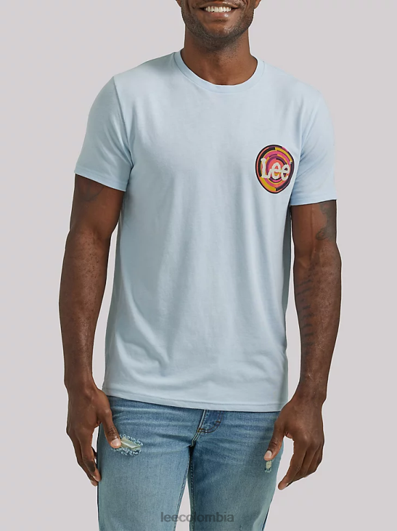 Lee hombres camiseta gráfica diseñada específicamente y construida para brindar resistencia ruta aérea ropa Z6H6F844