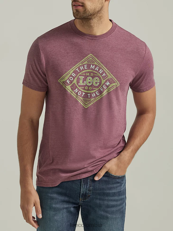 Lee hombres no las pocas camisetas gráficas arándano ropa Z6H6F867