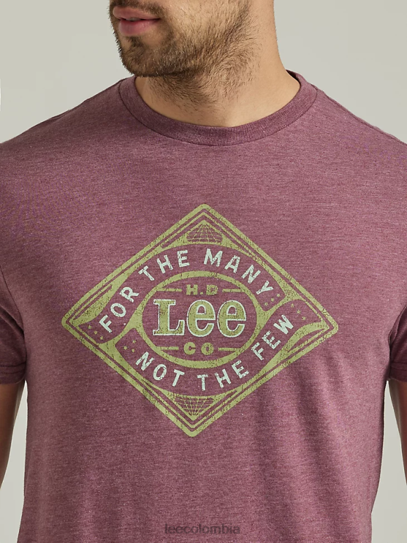 Lee hombres no las pocas camisetas gráficas arándano ropa Z6H6F867